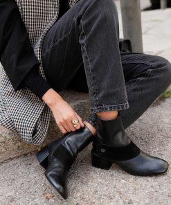 Calzadocalzado MICUIR Botines De Tacon | Duomo Boots Negro 6Cm