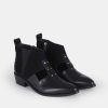 Calzadocalzado MICUIR Botines Planos | Victoria Boots Negro 4Cm