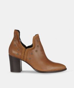 Calzadocalzado MICUIR Botines De Tacon | Nay Boots Cuero Tacon 7Cm