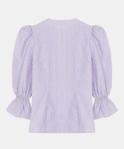 Ropa MICUIR | Blusa Manon Vichy Lila