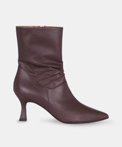 Calzadocalzado MICUIR Botines De Tacon | Barona Boots Marron 7 Cm