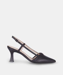 Calzadocalzado MICUIR Sling Back | Isola Negro 7Cm