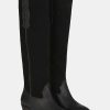 Calzadocalzado MICUIR Botas De Cana Alta | Rodeo Boots Negro 5Cm