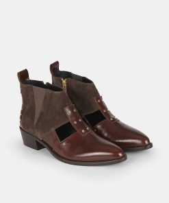 Calzadocalzado MICUIR Botines Planos | Victoria Boots Cuero 4Cm