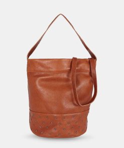 Bolsos MICUIR | Bolso Bucket Cuero