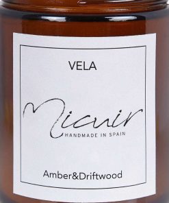 Accesorios MICUIR | Vela Aromatica Amber & Driftwood 215 Grs