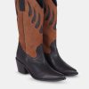 Calzadocalzado MICUIR Botas Cowboy | Mestizo Boots Tacon Combinada 7Cm