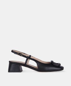 Calzadocalzado MICUIR Sling Back | Scala Negro 4Cm