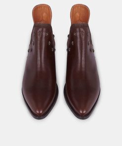 Calzadocalzado MICUIR Botines Planos | Nay Boots Marron Special Edition 4Cm