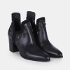 Calzadocalzado MICUIR Botines De Tacon | Nay Boots Negro Tacon 7Cm