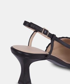 Calzadocalzado MICUIR Sling Back | Isola Negro 7Cm