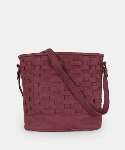 Bolsos MICUIR | Bolso Trenzado Freda Rubi