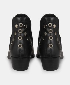 Calzadocalzado MICUIR Botines Planos | Punky Boots Negras 4Cm