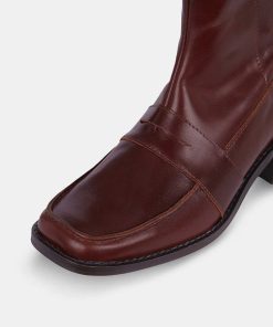 Calzadocalzado MICUIR Botines Planos | Fontana Boots Marron 4,5Cm