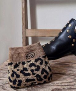 Accesorios MICUIR | Pack 2 Calcetines Glitter Leopardo