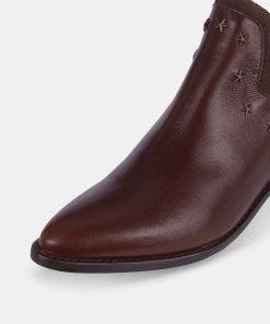 Calzadocalzado MICUIR Botines Planos | Nay Boots Marron Special Edition 4Cm