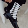 Accesorios MICUIR | Calcetines Vichy Negro (Edicion Limitada)