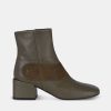 Calzadocalzado MICUIR Botines De Tacon | Duomo Boots Kaki 6Cm