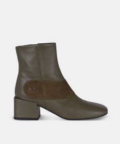 Calzadocalzado MICUIR Botines De Tacon | Duomo Boots Kaki 6Cm