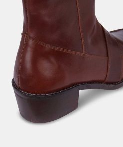 Calzadocalzado MICUIR Botines Planos | Fontana Boots Marron 4,5Cm