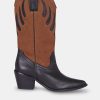 Calzadocalzado MICUIR Botas De Cana Alta | Mestizo Boots Tacon Combinada 7Cm