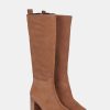 Calzadocalzado MICUIR Botas De Cana Alta | Triennale Boots Ante Taupe 7Cm