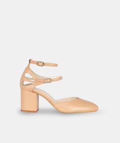 Calzadocalzado MICUIR Zapatos De Tacon | Maria Salon Nude 7Cm