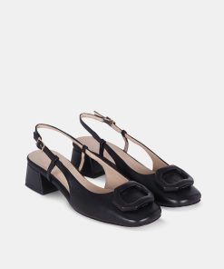 Calzadocalzado MICUIR Sling Back | Scala Negro 4Cm