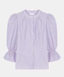 Ropa MICUIR | Blusa Manon Vichy Lila