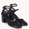 Calzadocalzado MICUIR Zapatos De Tacon | Maria Salon Negro 7Cm