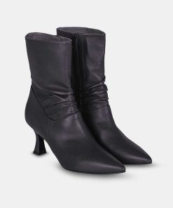 Calzadocalzado MICUIR Botines De Tacon | Barona Boots Negro 7 Cm