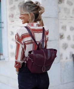 Bolsos MICUIR | Mochila Burdeos